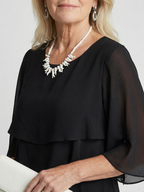 Emma | Layered Tier Midi Dress