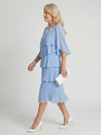 Emma | Layered Tier Midi Dress